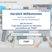 Screenshot E-Learning-Start